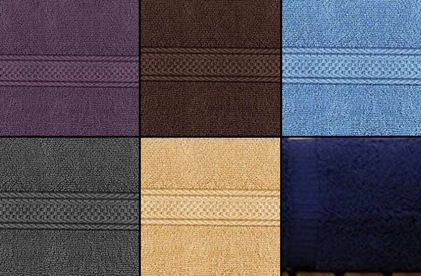 Beach Design Embroidered  White or Color hand Towel ocean is my Favorite Color. Towels.